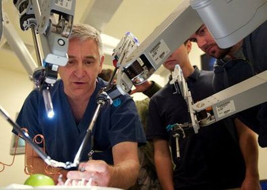 Top robotic surgeon collaborates with NASA robot engineers
